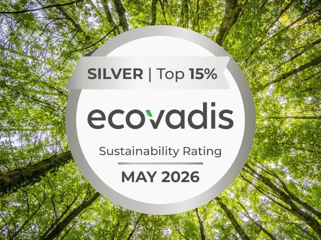 EcoVadis Silbermedaille