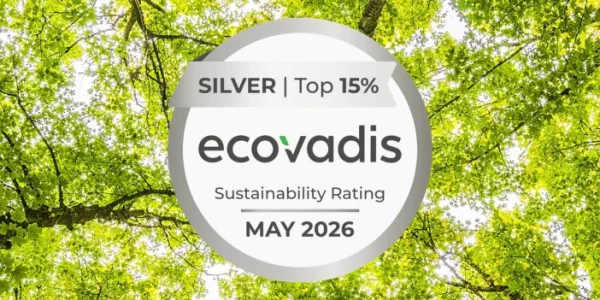 EcoVadis-Silbermedaille für die Nachhaltigkeitsleistung von Hosokawa Micron
