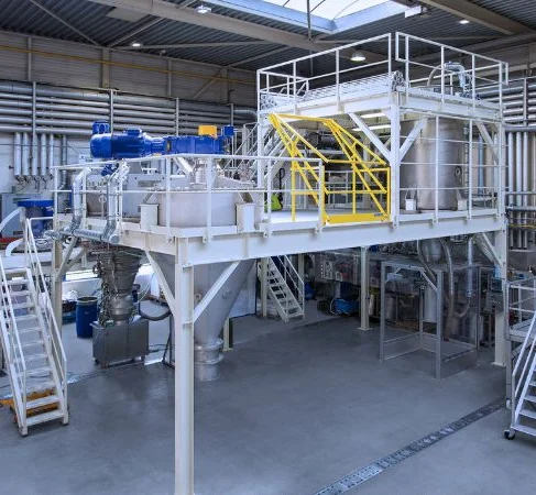 Hosokawa Micron Testzentrum für Pulververarbeitungstechnologie in den Niederlanden