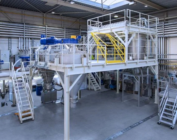 Hosokawa Micron-Technikum für Pulververarbeitungsanlagen in den Niederlanden