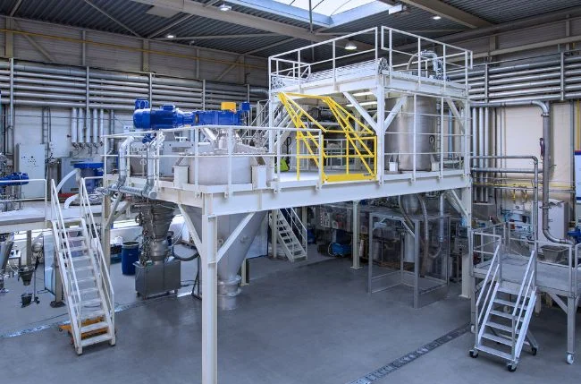 In unserem Technikum in den Niederlanden können Sie mit den von uns empfohlenen Maschinen Tests an Ihren eigenen Produkten durchführen.