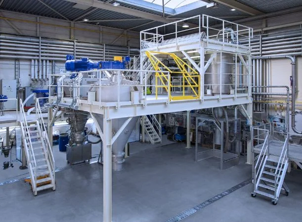 Versuchszentrum für die sterile Vakuumtrocknung von Antibiotika