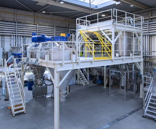Hosokawa Micron Versuchszentrum für Pulververfahrensanlagen